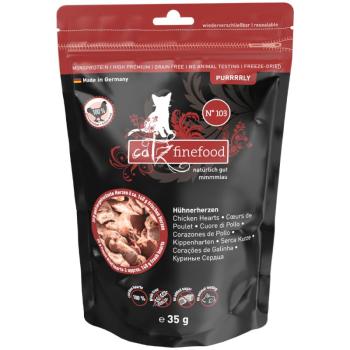35g catz finefood Pure Snacks csirkeszív macskasnack kép