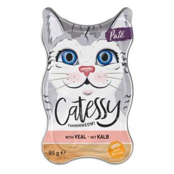 36x35g Catessy tálcás paté borjú nedves macskatáp kép