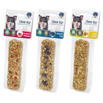 3db Blue Tree Chew-Bar kutyasnack: Strawberry Milkshake, Walnut Crumble, Blueberry Crisp kép