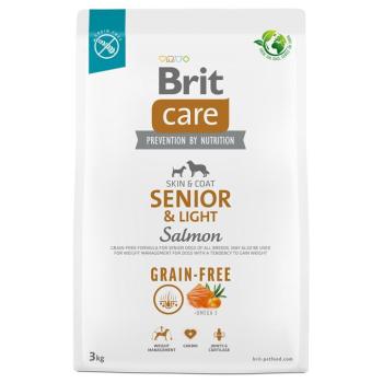 3kg Brit Care Dog Grain-Free Senior & Light Salmon & Potato száraz kutyatáp kép