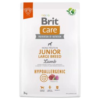 3kg Brit Care Dog Hypoallergenic Junior Large Breed Lamb & Rice száraz kutyatáp kép