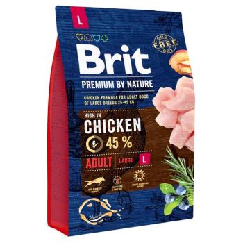 3kg Brit Premium Adult Large Breed Chicken száraz kutyatáp kép
