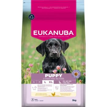 3kg Eukanuba Premium Nutrition Puppy Large & Giant Breed csirke száraz kutyatáp kép