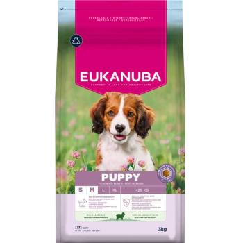 3kg Eukanuba Premium Nutrition Puppy Small & Medium Breed bárány & rizs száraz kutyatáp kép