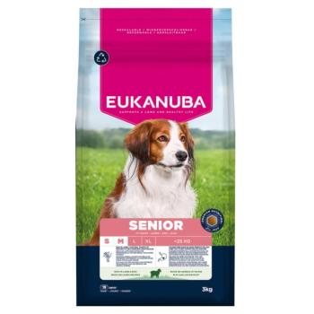 3kg Eukanuba Premium Nutrition Senior Small & Medium Breed bárány & rizs száraz kutyatáp kép