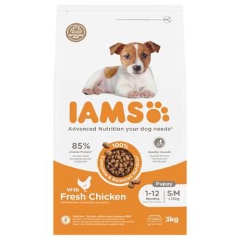 3kg IAMS Advanced Nutrition Puppy Small/Medium Breed száraz kutyatáp kép