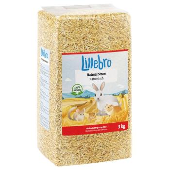 3kg Lillebro természetes szalma kisállatoknak kép