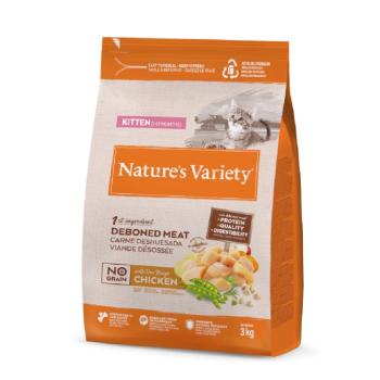 3kg Nature's Variety Selected Kitten csirke száraz macskatáp kép
