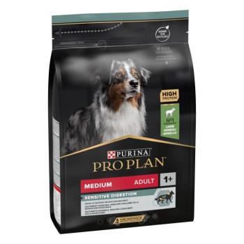 3kg PRO PLAN Medium Adult bárány & rizs OPTIDIGEST száraz kutyatáp kép