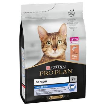 3kg PURINA PRO PLAN Senior 7+ Longevis lazac száraz macskatáp kép