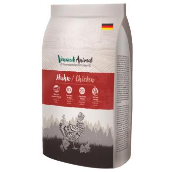 3x1,5kg Venandi Animal csirke száraz macskaeledel kép