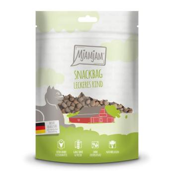 3x125g MjAMjAM Snackbag macskasnack - Ízletes marhahús kép