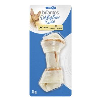 3x14db 14cm-es Briantos Deli Bones Dental csomózott rágócsont kutyasnack (210 g) kép