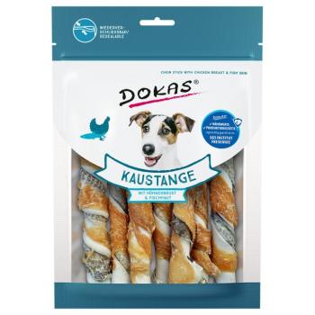 3x170g Dokas rágórudak kutyáknak-Csirkemell & halbőr kép