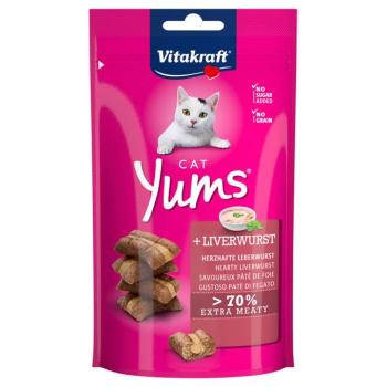 3x40g Vitakraft Cat Yums kenőmájas macskasnack kép
