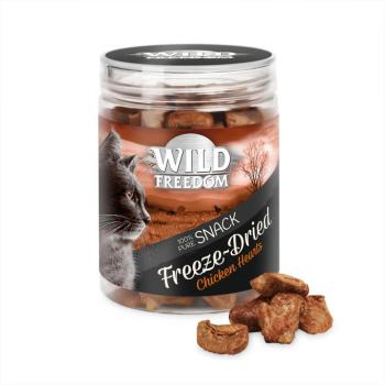 3x45g Wild Freedom Freeze-Dried snack csirkeszív macskasnack kép