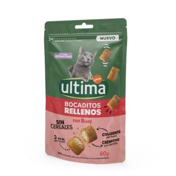 3x60g Ultima töltött falatkák marhával macskasnack kép