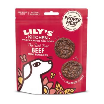 3x70g Lily's Kitchen Dog Mini Burger kutyasnack