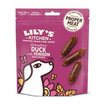 3x70g Lily's Kitchen kolbászok kutyasnack - Kacsa & szarvas kép