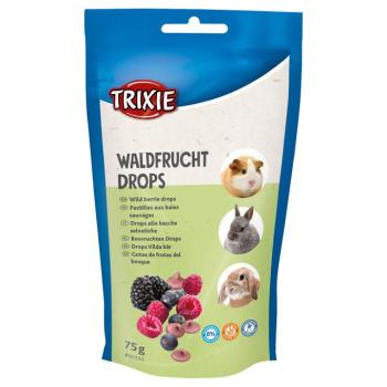 3x75g Trixie Drops erdei gyümölcs snack kisállatoknak kép