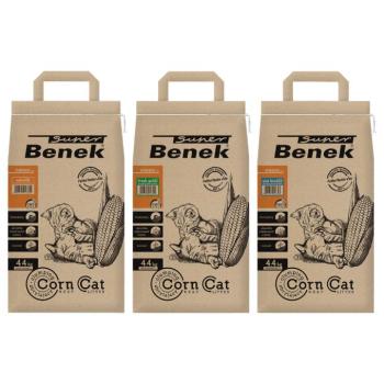 3x7l Super Benek Natural, tengeri szellő & friss fű macskaalom próbacsomag kép