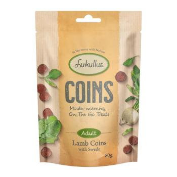3x80g Lukullus Coins bárány kutyasnack kép