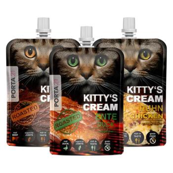3x90g Porta 21 Kitty‘s Cream Farm macskasnack Vegyes csomag (3 változattal) kép