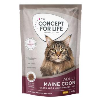 400g Concept for Life Maine Coon Adult száraz macskatáp javitott receptúrával kép
