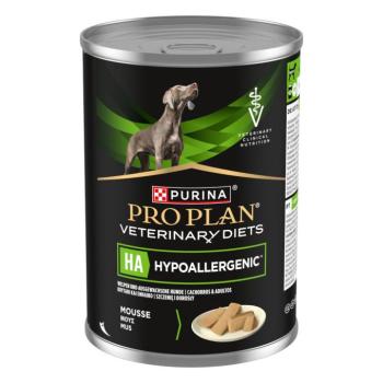 400g PURINA PRO PLAN Veterinary Diets Canine Mousse Hypoallergenic nedves kutyatáp kép