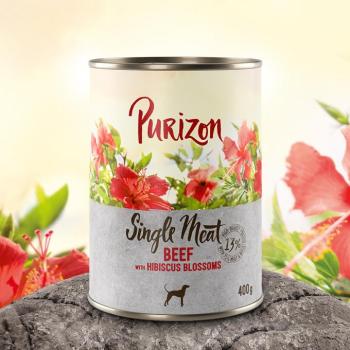 400g Purizon Single Meat Marha & hibiszkuszvirág száraz kutyatáp kép