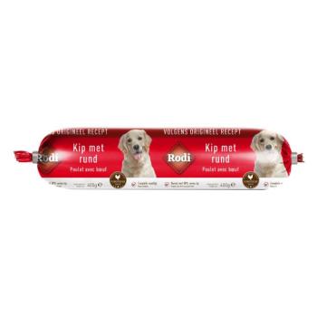 400g Rodi csirke & marha kutyaszalámi kutyaeledel & snack kép
