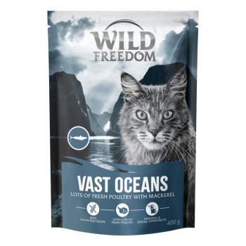 400g Wild Freedom Adult "Vast Oceans" makréla gabonamentes száraz macskatáp kép