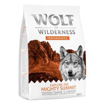 400g Wolf of Wilderness "Explore The Mighty Summit" - Performance száraz kutyatáp kép