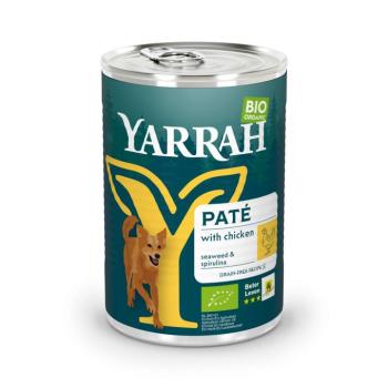 400g Yarrah Bio Paté bio csirke, bio tengeri alga nedves kutyatáp kép