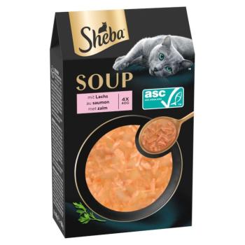 40x40g Sheba Classic Soup lazac tasakos nedves macskatáp kép