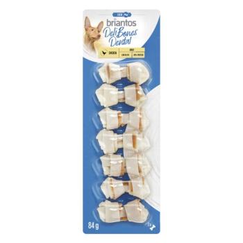 42x5db 5cm-es Briantos Deli Bones Dental csomózott rágócsont kutyasnack (504 g) kép