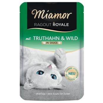 44x100g Miamor Ragout Royale Pulyka & vad szószban nedves macskatáp kép