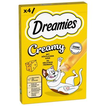 44x10g Dreamies Creamy Snacks sajt jutalomfalat macskáknak kép