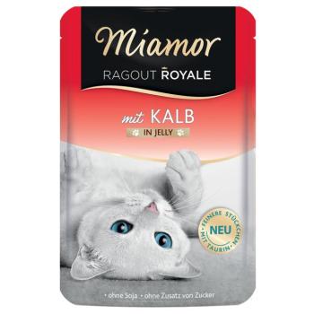 44x10g Miamor Ragout Royale Borjú aszpikban nedves macskatáp kép