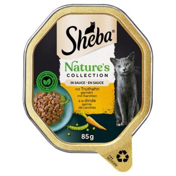 44x85g Sheba Nature´s Collection pulyka szószban nedves macskatáp kép