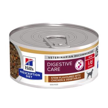 48x156g Hill's Prescription Diet i/d Digestive Care Stress Mini csirke nedves kutyatáp kép