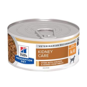 48x156g Hill's Prescription Diet k/d Kidney Care Ragu csirke nedves kutyatáp kép