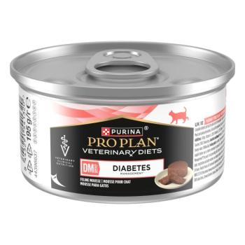 48x195g PURINA PRO PLAN Veterinary Diets Diabetes Management Mousse nedves macskatáp kép
