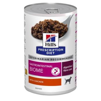 48x370g Hill's Prescription Diet Gastrointestinal Biome csirke nedves kutyatáp kép