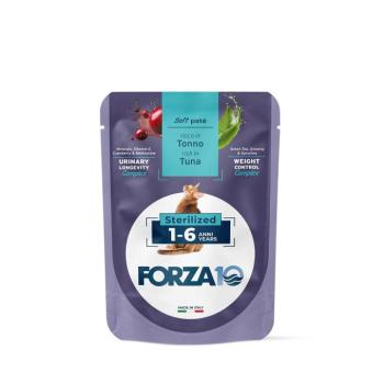 48x80g BOTANICAT FORZA10 Soft Paste Sterilized tonhal nedves macskatáp kép