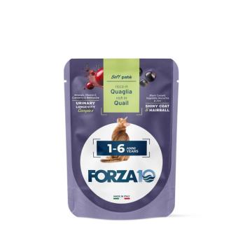 48x80g BOTANICAT FORZA10 Soft pástétom sok fürjjel nedves macskatáp kép