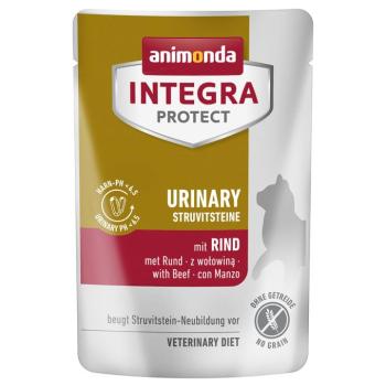 48x85g animonda Integra Protect Adult Urinary marha nedves macskatáp kép