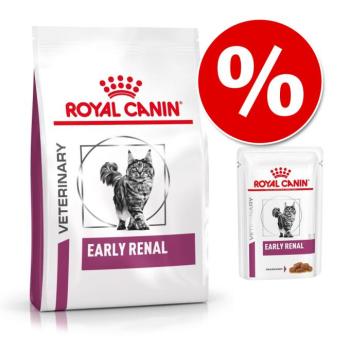 4kg+12x85g Royal Canin Veterinary Renal száraz- & nedves macskatáp kép