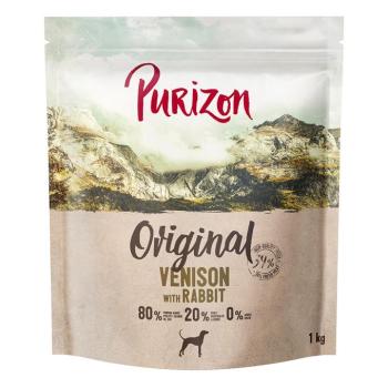 4kg Purizon Adult vad & nyúl gabonamentes száraz kutyatáp új receptúrával