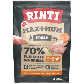 4kg RINTI Max-i-mum csirke száraz kutyatáp kép